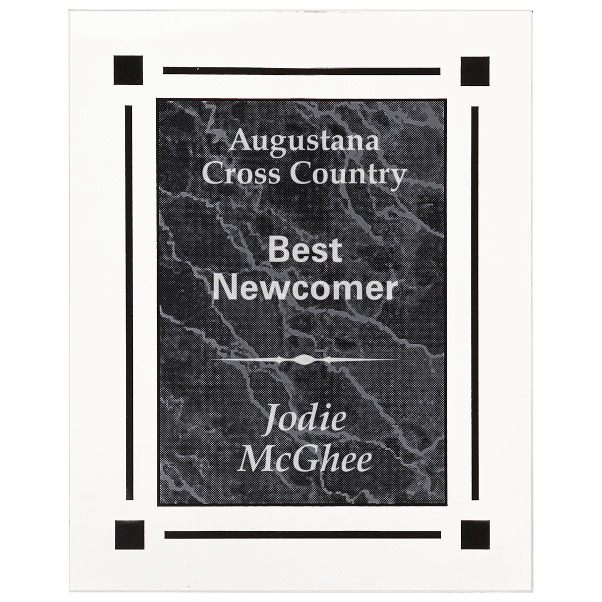 Marble Acrylic Plaque