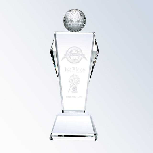 Golf Conqueror Award premium recognition award