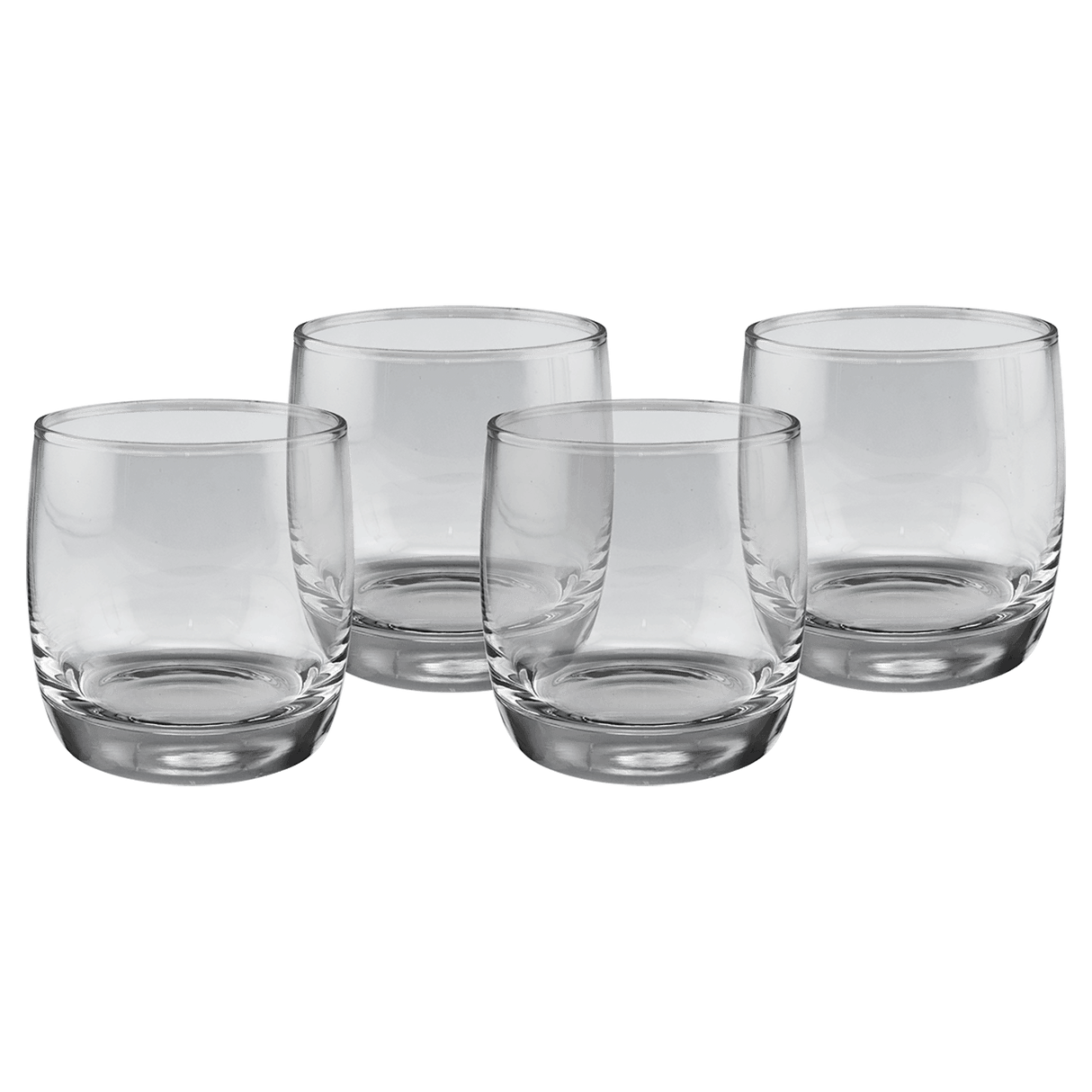 10 oz. Polar Camel Round Rocks Glasses-Set of 4
