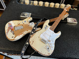 Official Signature Jimmie Vaughan - Custom Vintage Mini Fender™ Strat™ Guitar Replica