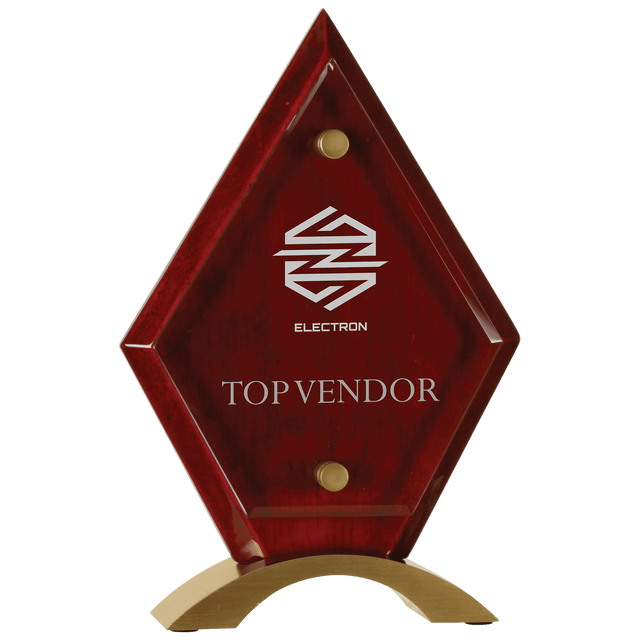 Diamond Rosewood Piano Finish Floating Acrylic Standup