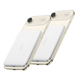 Anker Nano Power Bank 5K with MagGo, slim portable USB-C charger lying on a white surface.