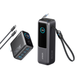 Anker Laptop Power Bank (25K, 165W, Built-In and Retractable Cables)