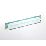 Slant Beveled Nameplate premium recognition award