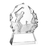 Male Golfer Thriving Award premium recognition award