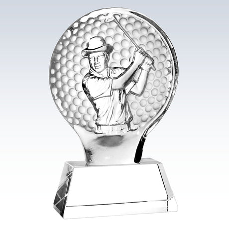 Male Golfer Champion Award premium recognition award