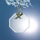 Glass Octagon Ornament premium recognition award