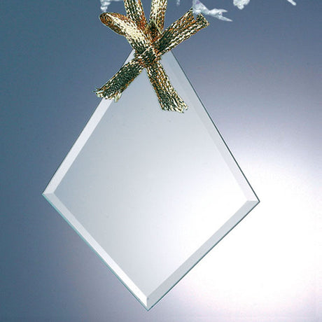 Glass Diamond Ornament premium recognition award