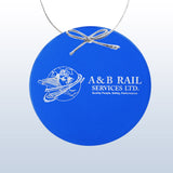 Color Circle Ornament Blue premium recognition award