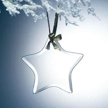 Glass Star Ornament premium recognition award