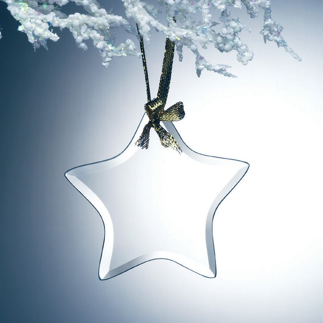 Glass Star Ornament premium recognition award