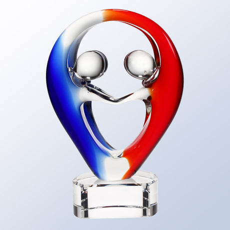Partners In Crime W/ Clear Base premium recognition award