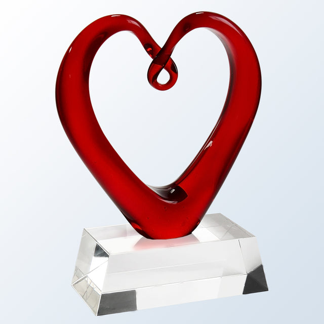 The Whole Hearted (Clear Base) premium recognition award