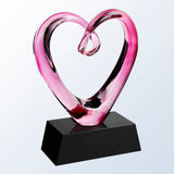 Compassionate Heart w/ Black Base premium recognition award