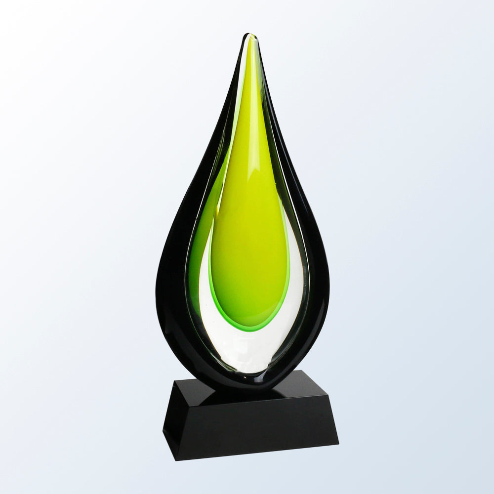 Goldfinch with black base premium recognition award
