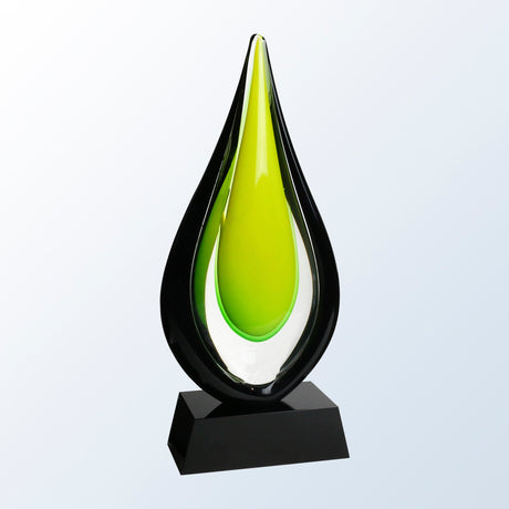 Goldfinch with black base premium recognition award