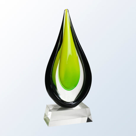 Goldfinch with clear base premium recognition award