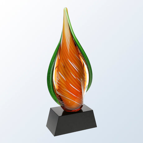 Orange Creamsicle with black base premium recognition award