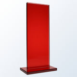 Red Honorary Rectangle premium recognition award