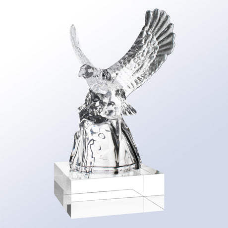 Spirit Eagle Award with Clear Base premium recognition award