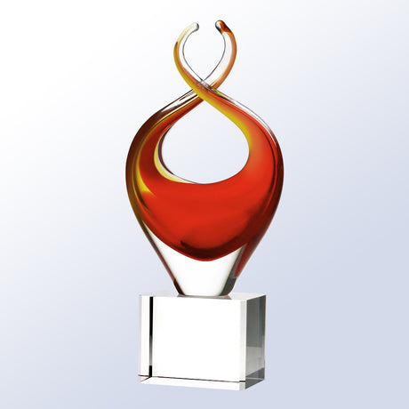 Twisted Fire (Clear Base) premium recognition award