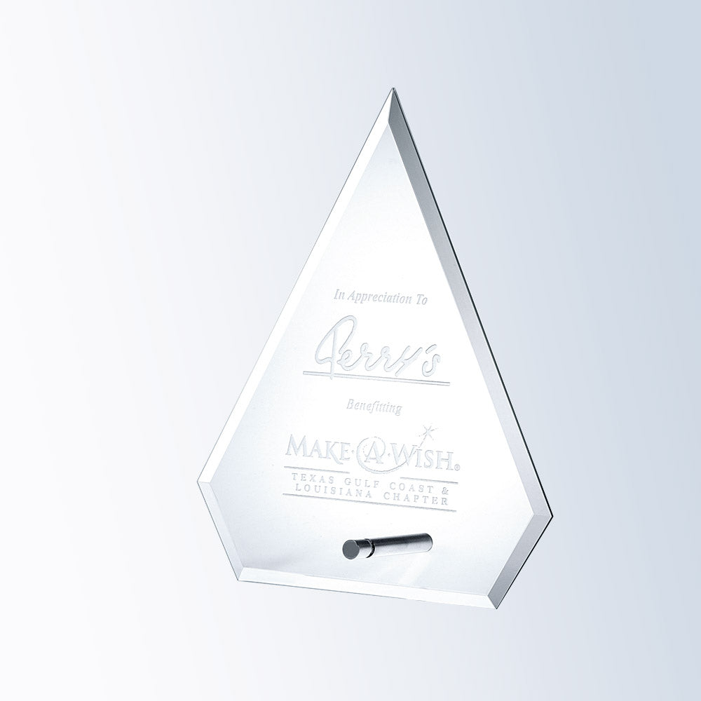 Beveled Arrow w/ Aluminum Pole premium recognition award