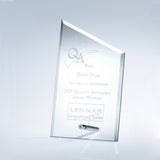 Beveled Sail w/ Aluminum Pole premium recognition award