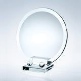 Beveled Round Plate premium recognition award