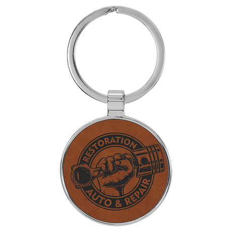 Round Keychain