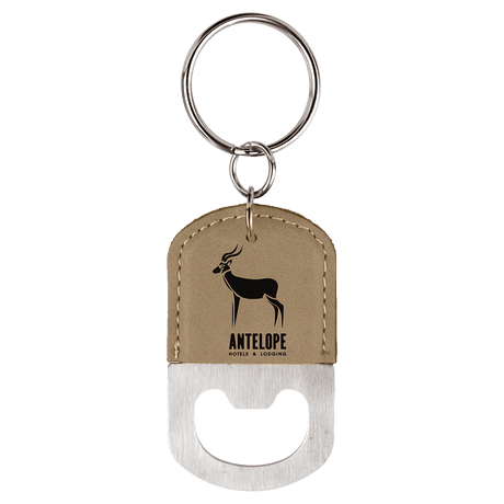 Oval Bottle Opener Keychain