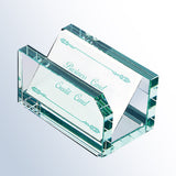 Jade Glass Card Holder premium recognition award