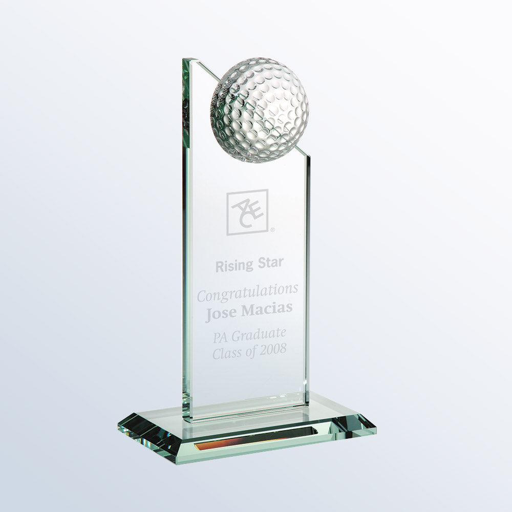 Jade Glass Golf Pinnacle premium recognition award