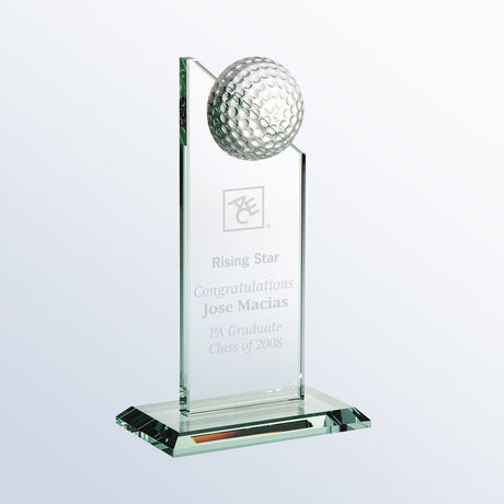 Jade Glass Golf Pinnacle premium recognition award