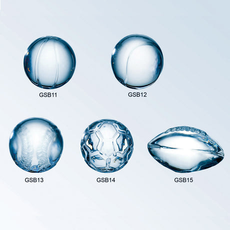Molten Clear Glass Basketball premium recognition award