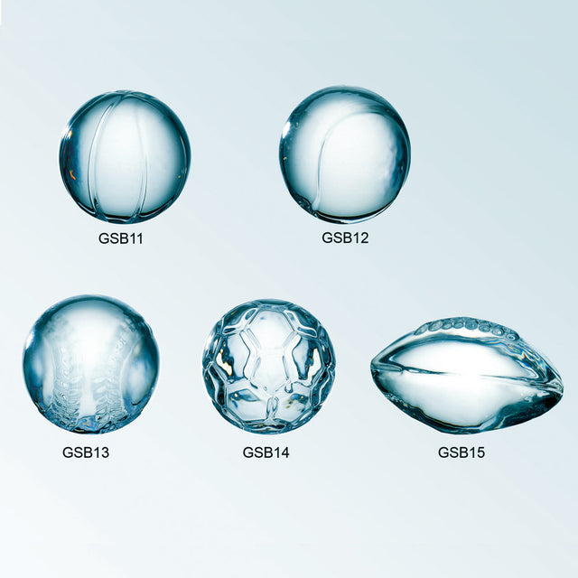 Molten Clear Glass Baseball premium recognition award