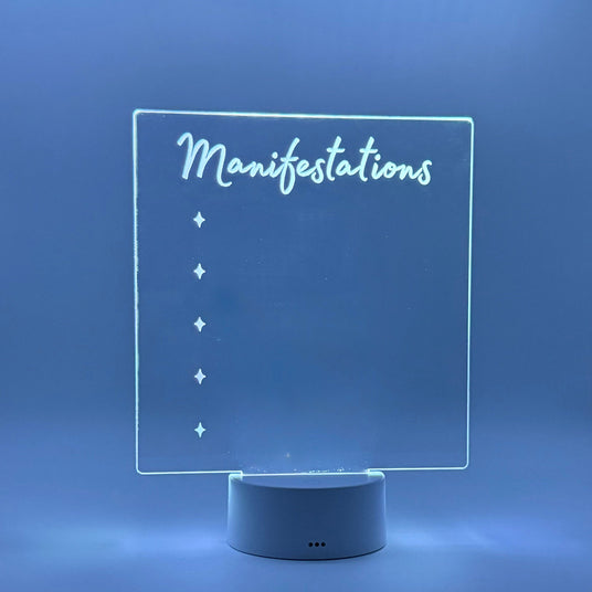 mr.BriteSign Manifestations Board