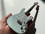 Licensed Kenny Wayne Shepherd Mini Fender™ Strat™ Transparent Faded Sonic Blue Guitar Model