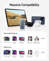 Anker Nano Power Bank (30W, Built-In USB-C Cable) - AKD Ink