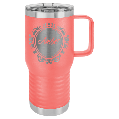 20 oz. Polar Camel Travel Mug with Clear Slider Lid