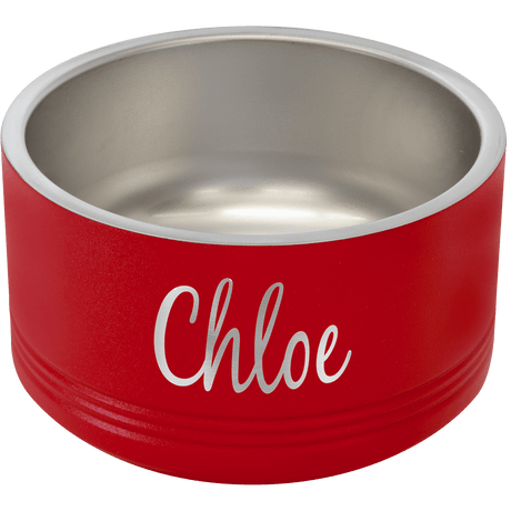 18 oz. Polar Camel Powder Coated Stainless Steel Dog Bowl