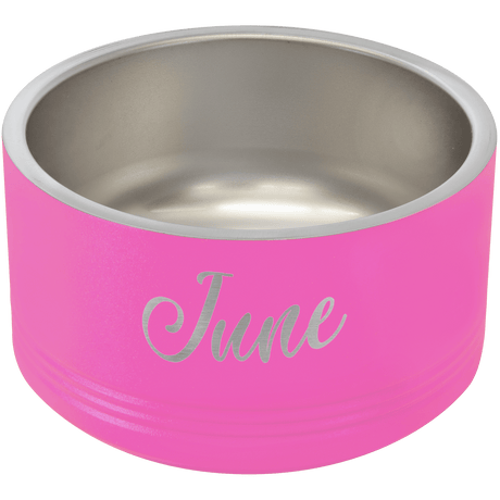 18 oz. Polar Camel Powder Coated Stainless Steel Dog Bowl