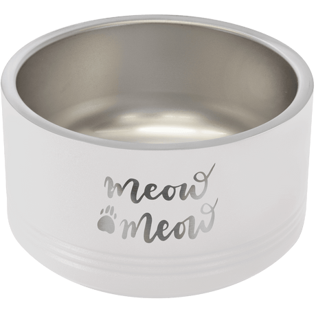 18 oz. Polar Camel Powder Coated Stainless Steel Dog Bowl