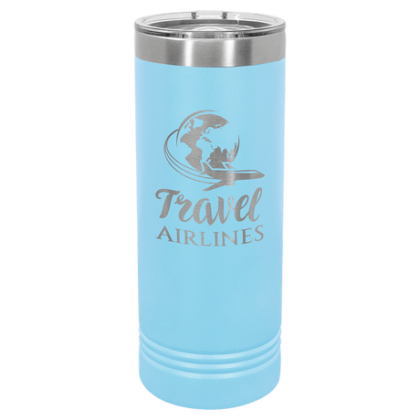 22 oz. Polar Camel Skinny Tumbler with Slider Lid - AKD Ink