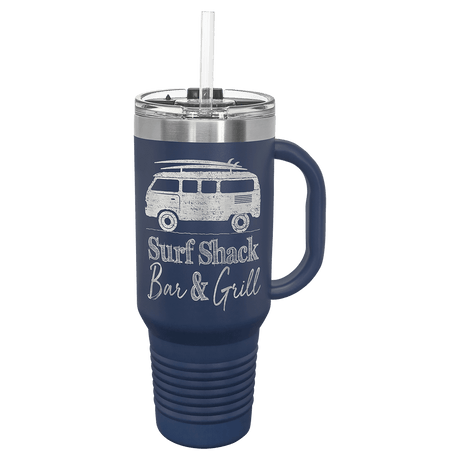 40 oz. Polar Camel Travel Mug with Straw and Snap Lid