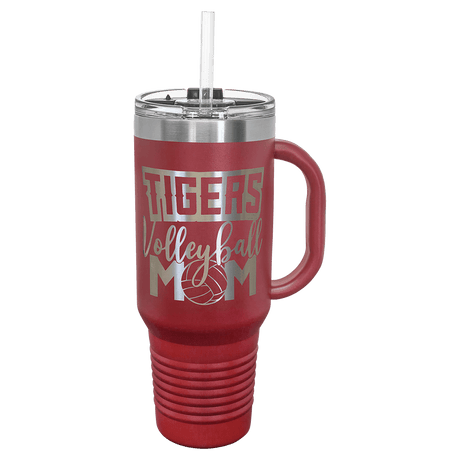 40 oz. Polar Camel Travel Mug with Straw and Snap Lid