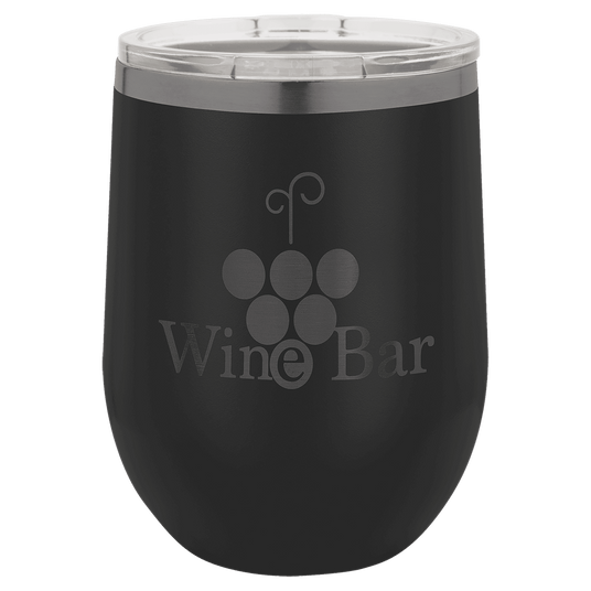 Polar Camel 12 oz. Stemless Wine Tumbler with Standard Lid