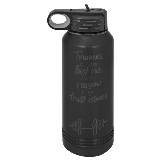 Polar Camel 32 oz. Ghost Black Water Bottles