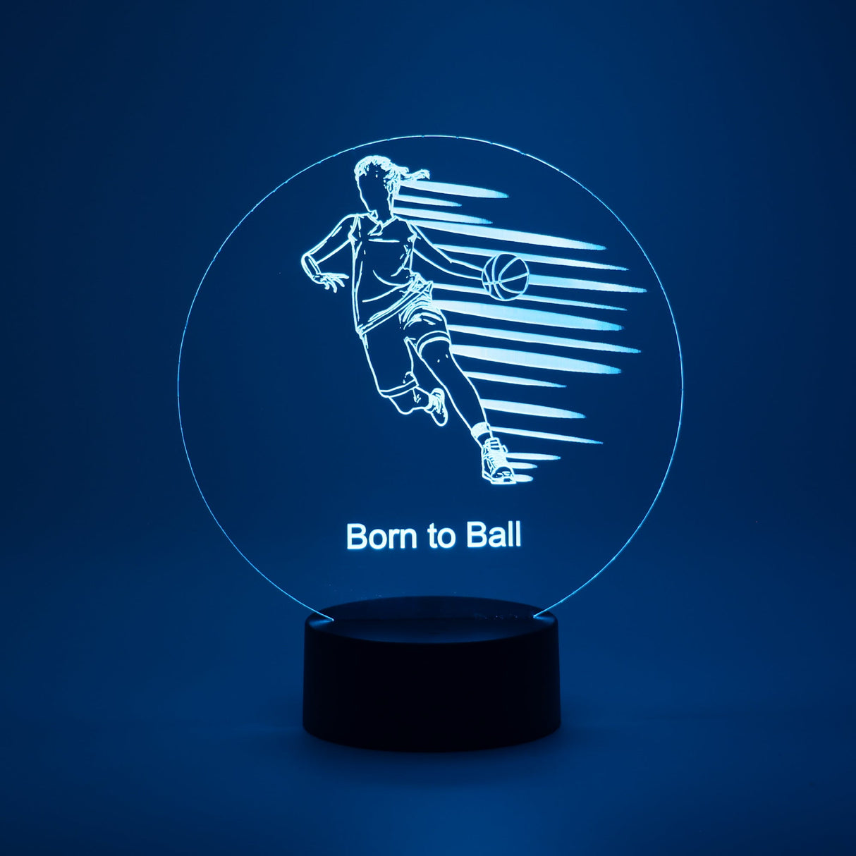 mr.BriteSign Basketball Dribbling Girl