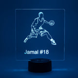 mr.BriteSign Basketball Boy Dribbling