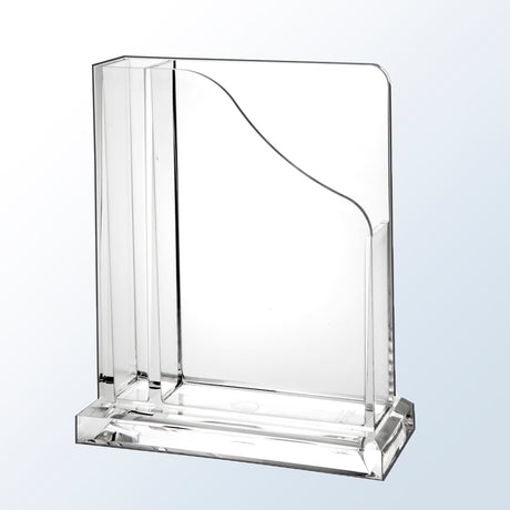 Acrylic Memo & Pen Holder premium recognition award